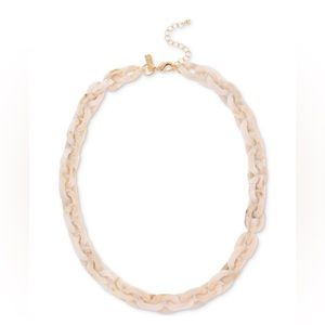 INC Gold-Tone Large Color Link Statement Necklace, 23" + 3" extender